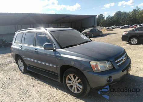 2006 Toyota Highlander Hybrid Limited V6 from USA, damaged, VIN JTEDW21A660009891